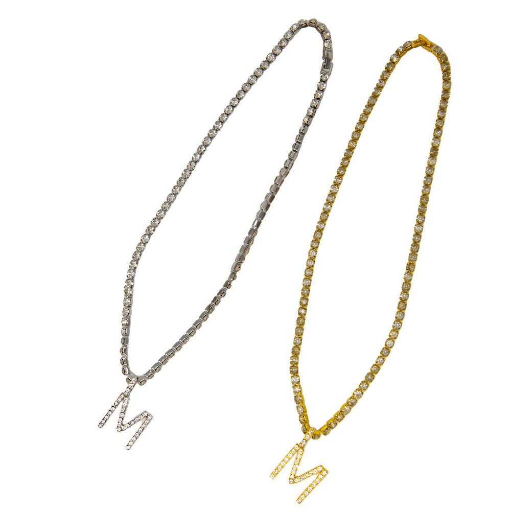 M- initial Neckless